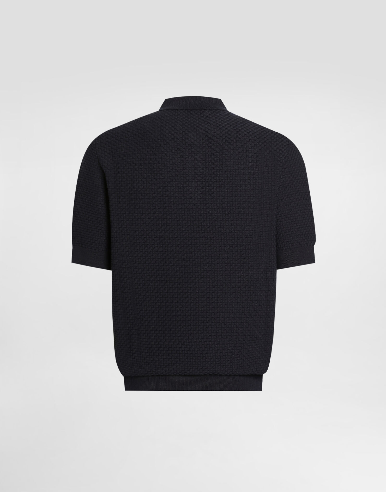 Dolce & Gabbana Cotton polo shirt Blue GXZ02TJBCGF